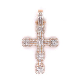Diamond Cross Pendant 14K - White Carat - USA & Canada